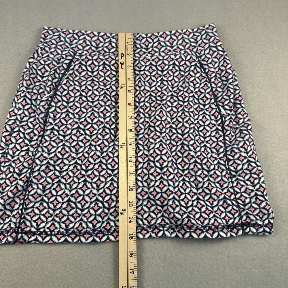 T by Talbots Floral Print Performance Skort Skirt Small Petite Womens Beach - Picture 6 of 9